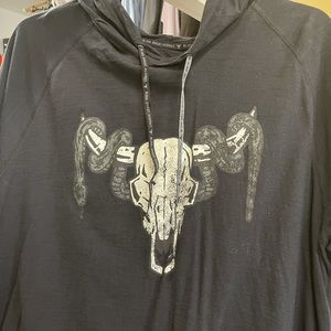 Project Rock Short Sleeve hoodie